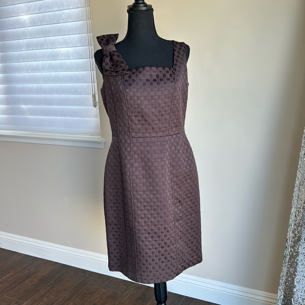 Brown David Meister Dress